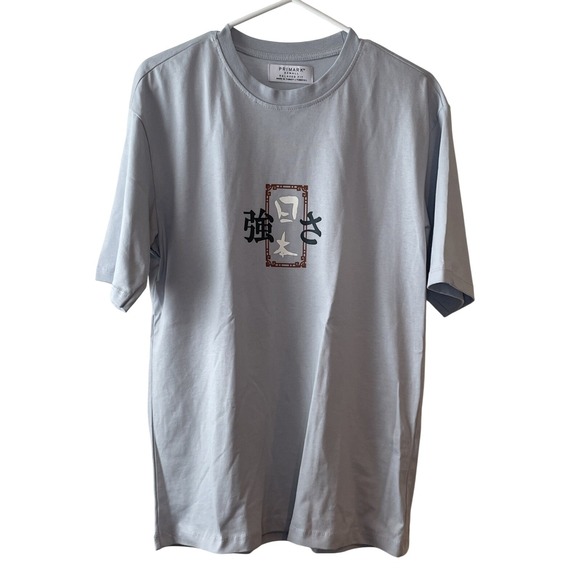 Primark Other - Primark T-Shirt Men's X-Small Relaxed Fit Light Blue 100% Cotton NWOT